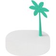 thumbnail image 1 of Tub Stopper Silicone Floor Drain Mat, Flexible Non-Slip Reusable Easy to Clean Sewer Deodorization Silicone Coconut Tree Sink Plug Kitchen Accessories Clear, 1 of 5