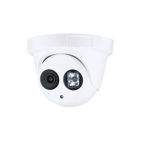 Monoprice 2.1MP Full HD 1080p TVI Security Camera Outdoor & Indoor 1920 x 1080p@30fps - White With a 3.6mm Fixed Lens, Motion Detection, Matrix IR LED, And IP66 Waterproof