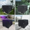 thumbnail image 2 of Funda protectora para tanque IBC de 1000 l, funda protectora para tanque IBC, tanque de agua de lluvia (negra), 120 × 100 × 116 (cubierta de tanque), 2 of 5
