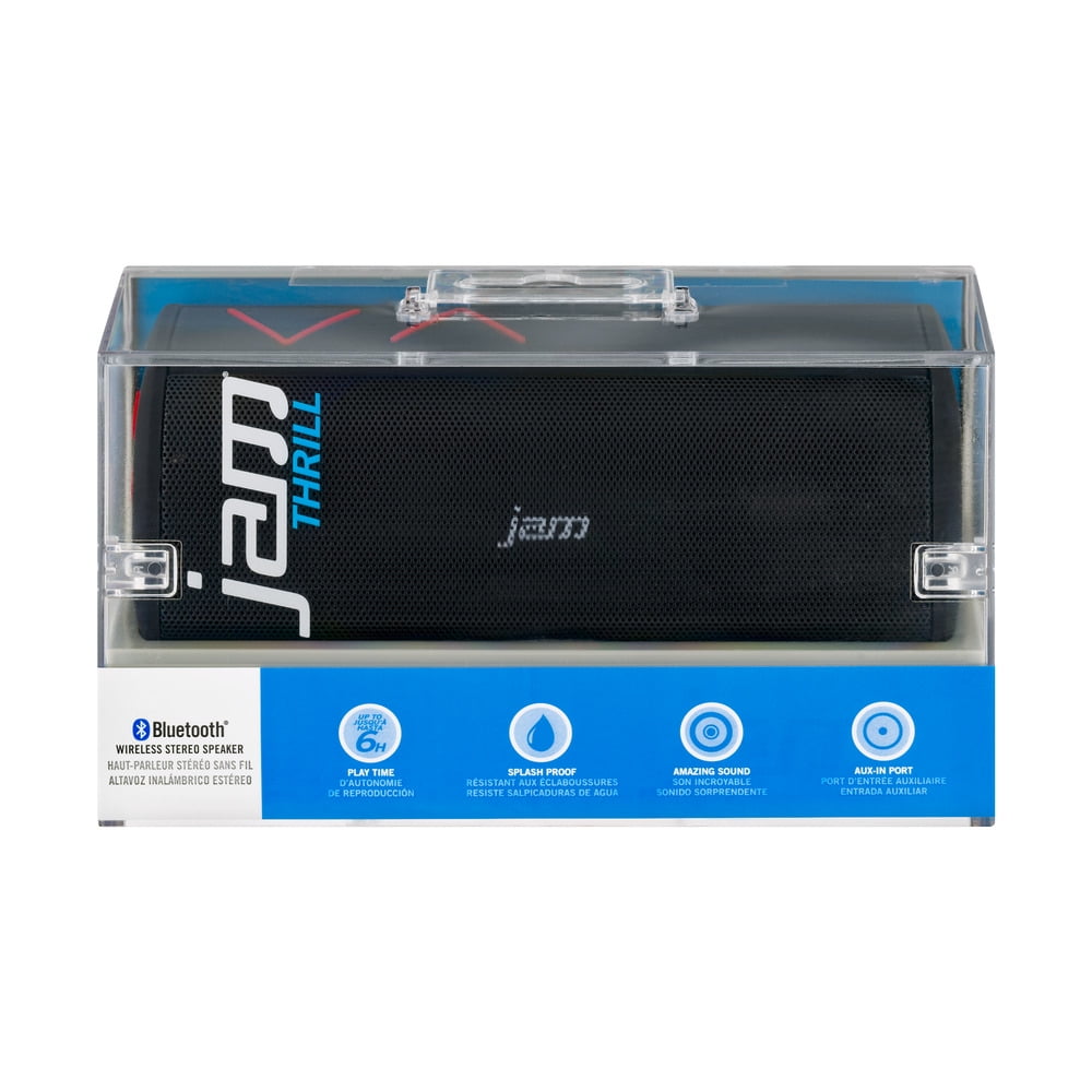 Jam Thrill Bluetooth Wireless Speaker, 1.0 CT Red - Walmart.com