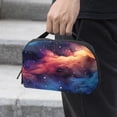 thumbnail image 2 of Galaxy Digital Storage Bag with Oxford Cloth Material - Waterproof USB Pouch, Digital Pouch, Cable Organizer Storage for Cell Phone Charger Cord - 5.9x9.44x3.14 in, 2 of 6
