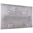 thumbnail image 2 of "Happiness is Homemade" Kitchen Backsplash Tile - 18x24 Gray, 2 of 7