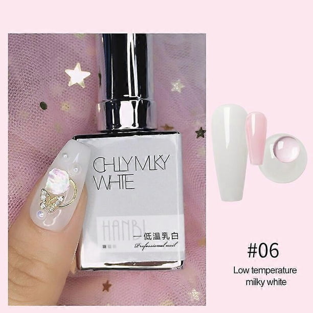 15ml Fashion Gel Polish Translucent Manicuring UV LED Crystal Gel Soak Off Jelly UV Gel Nail