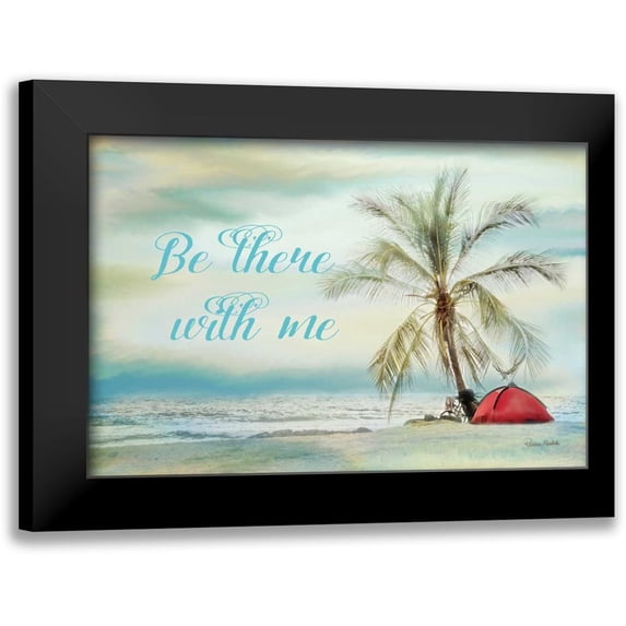 Murdock, Ramona 14x11 Black Modern Framed Museum Art Print Titled - Be There Beach II