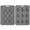 Gray, variant on Penguin Shaped Silicone Mold for Chocolate, Pudding, Jelly, and Frozen Treats - 9-Cavity Ice Cube Tray, Reusable Easy Demold Non-Stick, Ideal for Winter Wonderland Birthday and Cold Drink