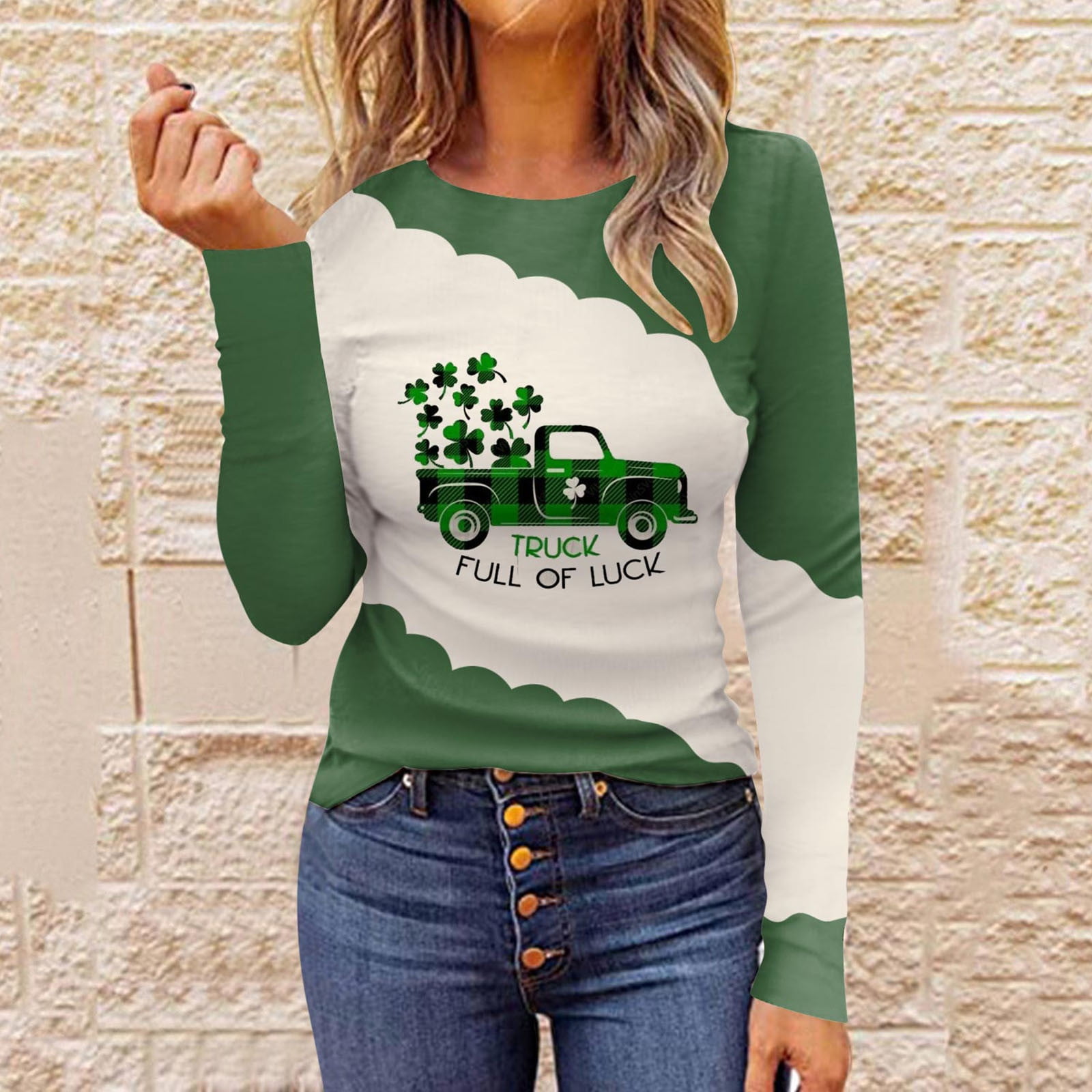 St Patricks Day Shirt Women Long Sleeve,St Patrick's Day Shirts for Women  Short Sleeve Gnomes Going Out Tops Crew Neck Summer Fashion Funny St  Patricks Day Shirt Black S : Sports & Outdoors 