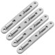 thumbnail image 1 of Wood Bed Rail Connecting Fittings, 5 Inch Zinc Round Bed Hook, Set Of 4 Connecting Fittings Thicken Furniture Bed Hardware, 1 of 5