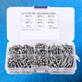 thumbnail image 1 of And Nuts Kit, 300pcs M3 Stainless Steel Button Head Hex Socket Nut &  Assortment Fastener Repair Tool Accessory With Plastic Box For Household And Office Appliances, 1 of 8