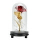 thumbnail image 2 of Rosa En Cúpula De Cristal, Regalo De Rosa De Flor Artificial En Cúpula De Cristal Amor Para Siempre Para Novia Para Cumpleaños, 2 of 7