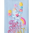 thumbnail image 6 of Care Bears Girls Purl Edge Graphic Tee with Short Sleeves, Sizes 4-16, 6 of 7