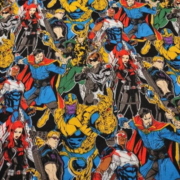 Avengers Avengers Unite Cotton Fabric