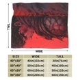 thumbnail image 3 of Berserk Blanket, Super Soft Throw Blanket For Bed Sofa Couch, Cozy Flannel Blanket For Bedroom Livingroom, 80"X60", 3 of 9