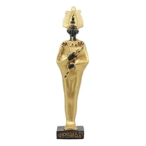 Ebros Egyptian Classical Deities Miniature Figurine Gods Of Egypt Dollhouse Miniature Statue Legends Of Ancient Egypt Educational Sculpture Collectible (Osiris God Of The Afterlife)
