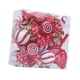 thumbnail image 2 of 18 bolas navideñas para colgar en el árbol de Navidad, divertidos bastones de caramelo. Rojo, 2 of 9
