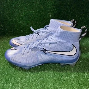 Nike Vapor Edge 360 Untouchable Flyknit Football Cleats Blue White