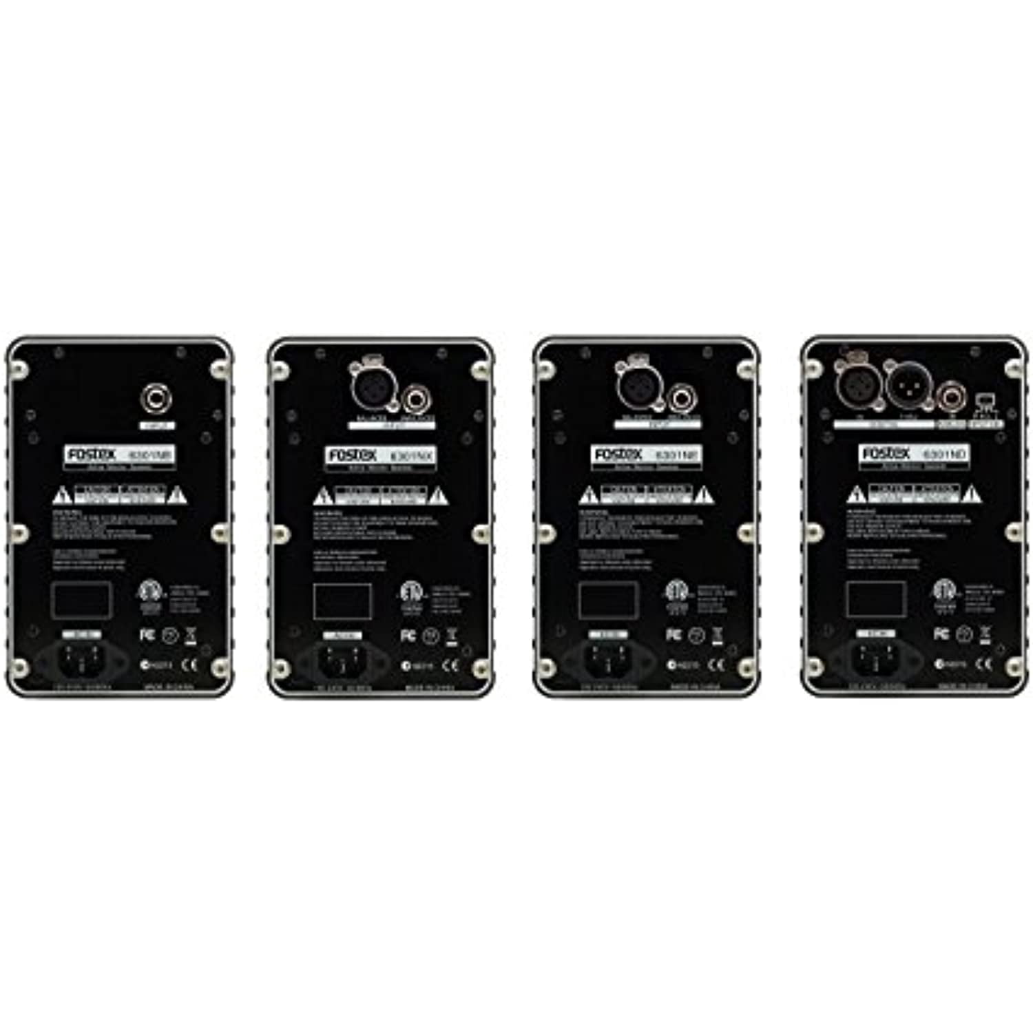 Fostex 6301NE Powered Active Monitor (Single), Electronically Balanced