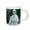 White, variant on 3drose, Usa, Georgia, Savannah, Bonaventure Cemetary, Statue - Us11 Rti0016 - Rob Tilley, 11oz Two-tone Green Mug