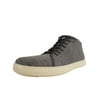 Fitflop Mens Andor High Top Sneaker Shoes, Charcoal, US 9