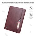 thumbnail image 6 of Dteck Case for Samsung Galaxy Tab A7 10.4" SM-T500 T505 (2020 Released) 10.4-inch,Luxury PU Leather Card Holder Folio Flip Case Kickstand Shockproof Protective Cover,Winered, 6 of 6