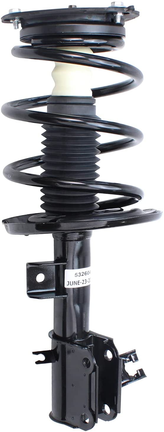 Detroit Axle - Front Struts for 2009-2014 Nissan Maxima Complete 2 Front Struts w/Coil Spring 2010 2011 2012 2013 Replacement Quick Install Ready Struts Assembly