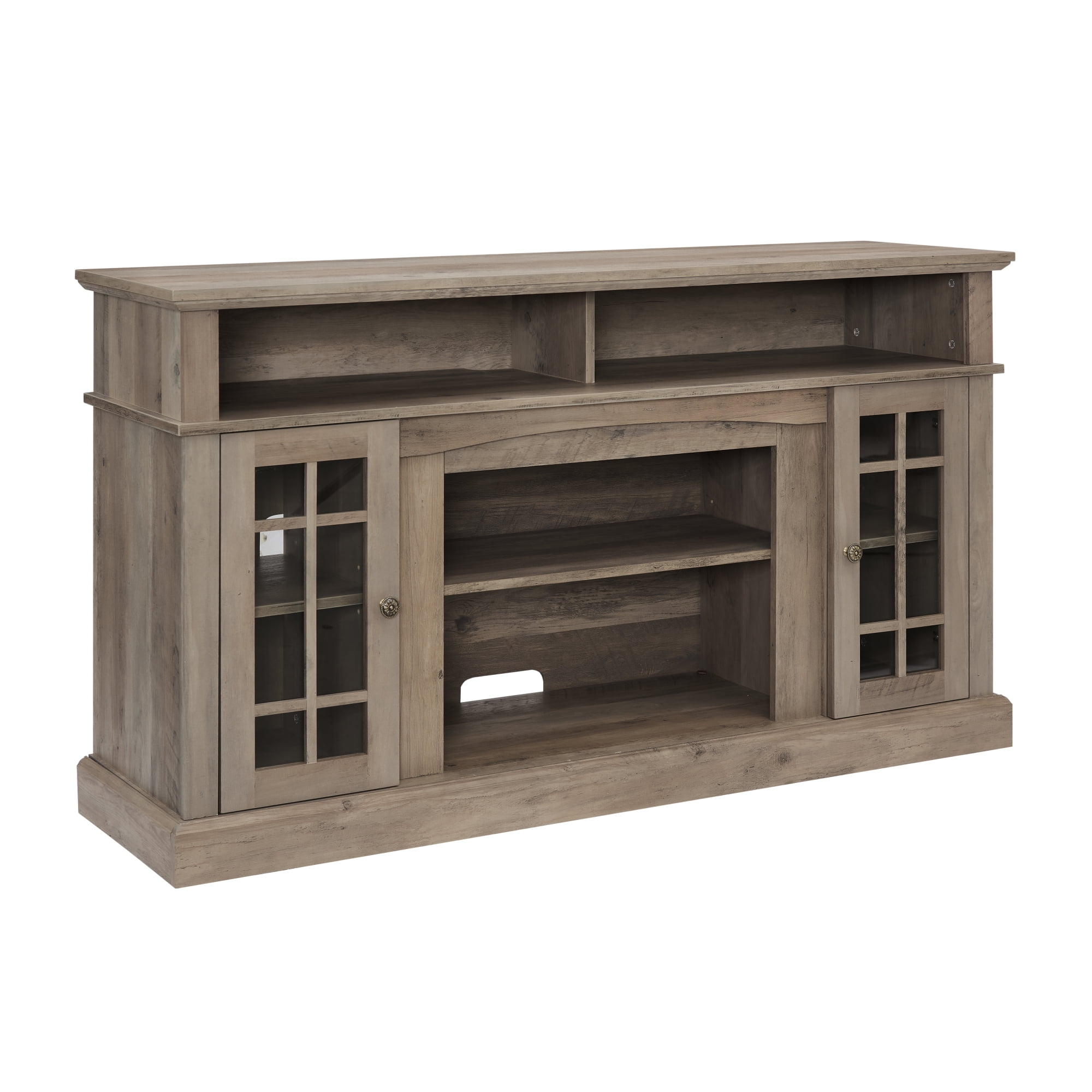 Jopath TV Stand for 65 Inch TV, Modern TV Cabinet with Open and Closed Storage for Living Room Gray