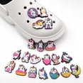 thumbnail image 2 of 20 piezas de adornos de sandalias de zueco 3D (unicornio), dijes para zapatos, lindos adornos de zapatos para zuecos, zapatos, sandalias, pulsera DIY, 2 of 5
