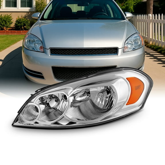 AKKON - Fits 2006-2013 Chevy Impala 14-16 Impala Limited 06-07 Monte Carlo [OE Style] Headlight Headlamp For Driver Left