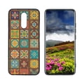thumbnail image 1 of Compatible with LG K12 Plus Phone Case, Mexican-Tile-Bohemian-1 Case Silicone Protective for Teen Girl Boy Case for LG K12 Plus, 1 of 1