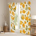 thumbnail image 3 of Feelyou Romantic Yellow Rose Black Out Curtains, Rustic Flower Floral Curtains Pack of 2 (42x63 Each), Simple French Fashion Bedroom Curtains, Curtains and Drapes Decor, 3 of 6