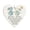 White D, variant on WWV Meaningful Gift Sea Glass Heart Ornament Friendship Gift Acrylic Hanging Keepsake with Quote for Best Friend Sister Birthday Christmas Home Decor