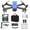 BlueBU, variant on Iumwxz Drone with Daul 4k Hd Fpv Camera Remote Control Toys Gifts for Boys Girls with Altitude Hold Headless Mode Start Speed Adjustment Drones for Adults home decor christmas clearance indoor
