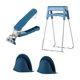 thumbnail image 2 of Pinzas de Clip perfecl para Placa de Plato 2 piezas acero inoxidable, 2 of 8