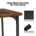 thumbnail image 6 of Ktaxon 70.8" Dining Table for 6~8, Farmhouse Kitchen Table Large Rectangle Dinner Table for Home, Dining Room, Kitchen, Brown, 6 of 10