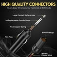 thumbnail image 4 of Car Cigarette Lighter Extension Cord 10ft - Black 24v / 12v Extension Cord with Cigarette Lighter Plug - Male to Female Cigarette Lighter Extender Cable for Tire Inflators, Vacuum, Refrigerator, 4 of 8