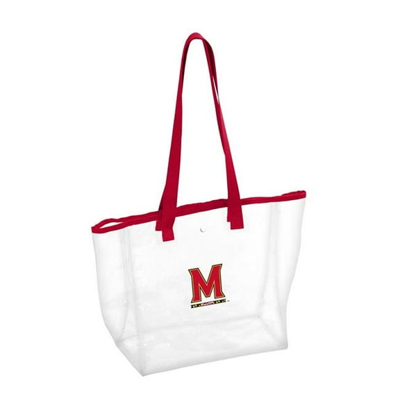 Logo Brands 167-65P University of Maryland Stadium Clear Bag