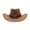 Brown, variant on TYGHBN Men's Western Cowboy Style Hat Jazz Style Bowler Hat for Performances Cowboy Hat for Boys 7 Years Old Cow Print Shorts plus Size Leather Cowboy Hat for Boys Cow Print Belt This Cowboys Hat Hat