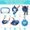 thumbnail image 5 of Soccer Goals Soccer Net - Kids Pop-up Football Goals for Backyard Practice & Training, Portable Set of 2, 5 of 6