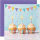 thumbnail image 1 of Tarjeta de felicitación Stuff4, diseño de cupcakes de 80 cumpleaños, 14,5 cm, 1 of 7