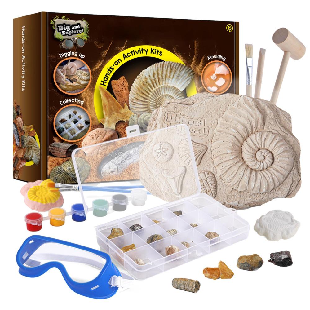 Mega Fossil Dig KitSTEM Science Toys for KidsDig Up Prehistoric