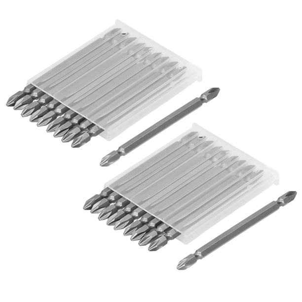 Puntas de destornillador con cabeza de tornillo juegos de puntas de destornillador magnético de 20 piezas para destornilladores eléctricos destornilladores manuales taladros ANGGREK Otros