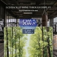thumbnail image 3 of High Precision Body Weight Scale Smart Bathroom Scales with Large LCD Display(400lbs),Decorative for Bedroom-Path Through The Forest On Summer Day, 3 of 4