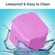thumbnail image 2 of 4PCS 4Oz Silicone Salad Dressing Container with Lid for Picnic Travel, 2 of 5