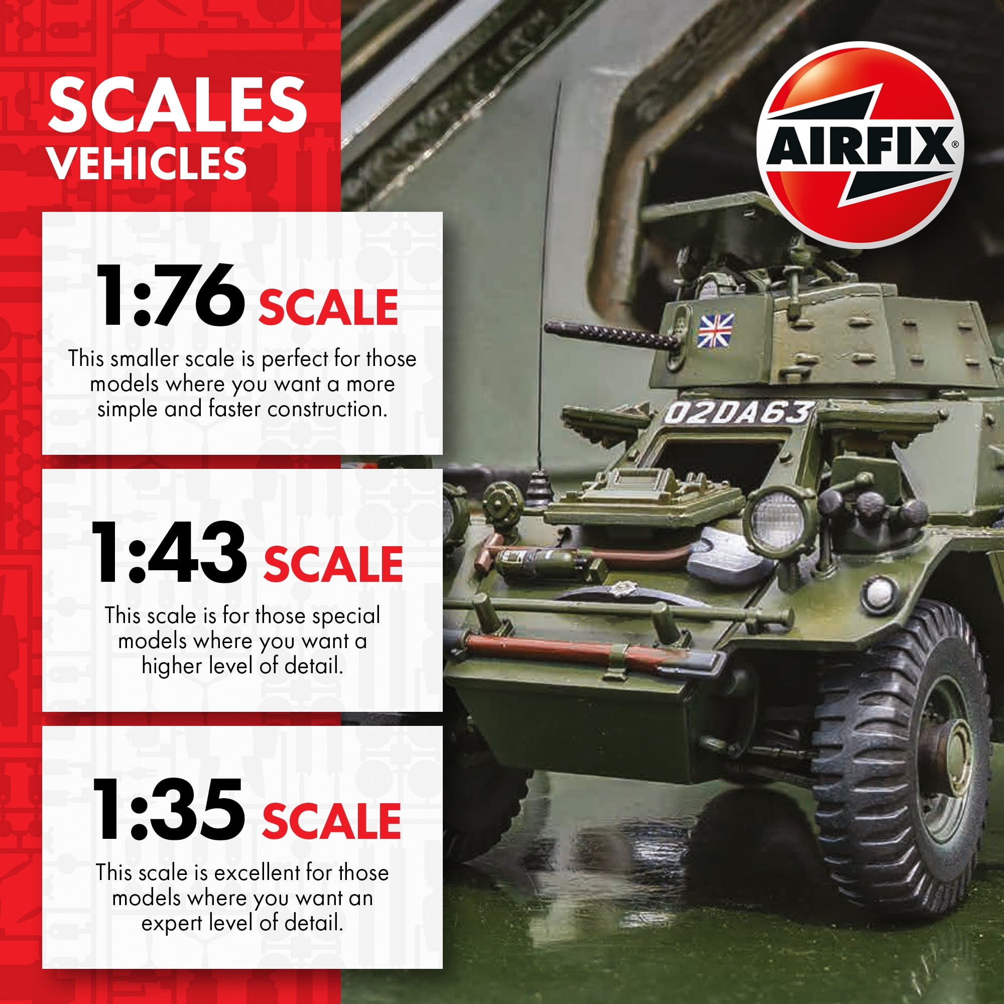 Airfix A02338 Cromwell IV Tank 1/76 Scale Model Building Kit