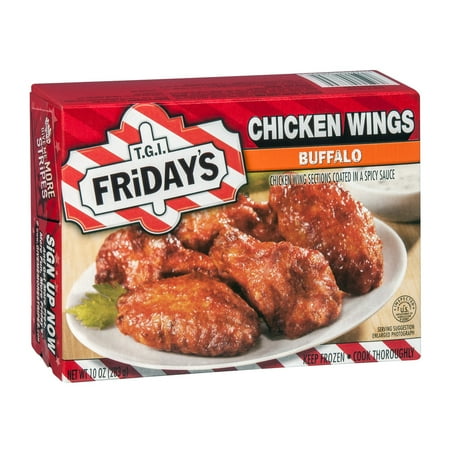 T.G.I. Friday's Chicken Wings Buffalo, 10.0 OZ