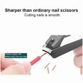 thumbnail image 2 of NEW Nail Clippers Creative Stainless Steel Single Diagonal Anti-splash Nail Clippers, 2 of 5