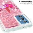 thumbnail image 5 of Case for Samsung Galaxy A54 5G, Galaxy A54 5G Case Cute Pink Glitter Luxury Sparkle Liquid for Girls Women Quicksand Clear TPU Protective Phone Case for Samsung Galaxy A54 5G Wink Unicorn, 5 of 12
