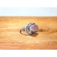 thumbnail image 2 of Heaven Crafts Natural Rose Quartz Ring Pink Gemstone 925 Silver Jewelry Minimalist Design Dainty Ring For Her, 2 of 6