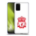 thumbnail image 1 of Head Case Designs Officially Licensed Liverpool Football Club Crest 1 White 2 Soft Gel Case Compatible with Samsung Galaxy S20+ / S20+ 5G, 1 of 7