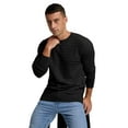 thumbnail image 5 of GIRUNS Men's CrewNeck Sweater Slim Fit Lightweight Long sleeve Sweatshirts Soft Casual Pullover Sweater For Men, 5 of 5