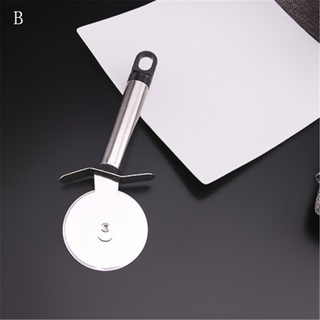 

4 Pattern Pizza Cutter Stainless Steel Double Roller Pizza Knife Cutter Pastry Pasta Dough Crimper Kitchen Pizza Tools